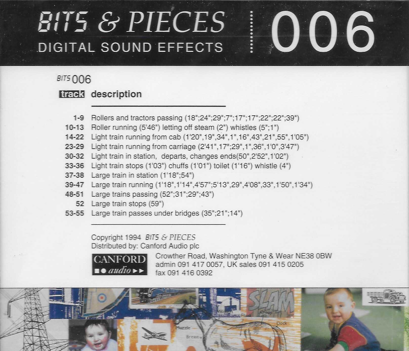Back cover of BITS 006